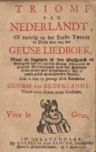 Triomf van Nederlandt, of vervolg op het Eerste Tweede en Derde deel van het Geuse Liedboek, Dirk Ravestein