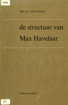 De structuur van Max Havelaar, A.L. Sötemann