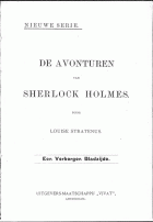 Een verborgen bladzijde uit het leven van Sherlock Holmes, Louise Stratenus