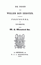 De dood van Willem den Eersten, Willem Hendrik Warnsinck