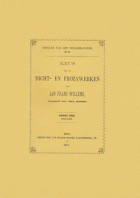 Keus uit de dicht- en prozawerken. Deel 1. 1812-1830, J.F. Willems