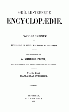 Geïllustreerde encyclopaedie. Woordenboek voor wetenschap en kunst, beschaving en nijverheid. Deel 4. Biafra Baai-Byzantium, Antony Winkler Prins
