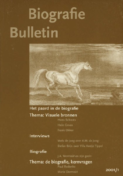 Biografie Bulletin. Jaargang 11
