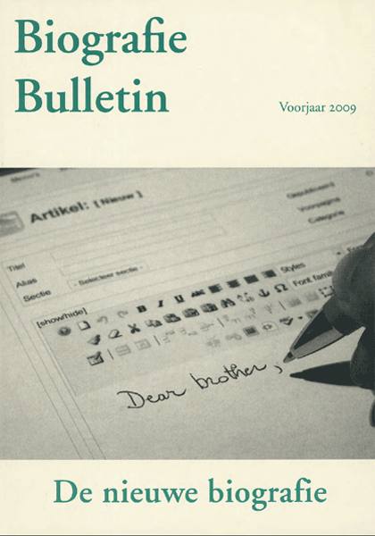 Biografie Bulletin. Jaargang 19