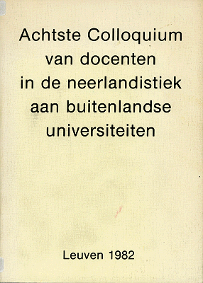 Colloquium Neerlandicum 8 (1982)