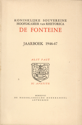 Jaarboek De Fonteine. Jaargang 1946-1947