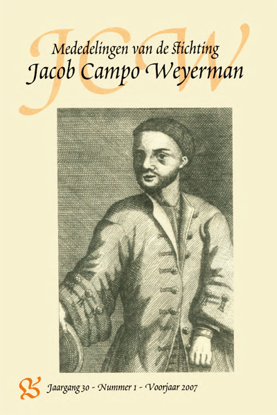 Mededelingen van de Stichting Jacob Campo Weyerman. Jaargang 30