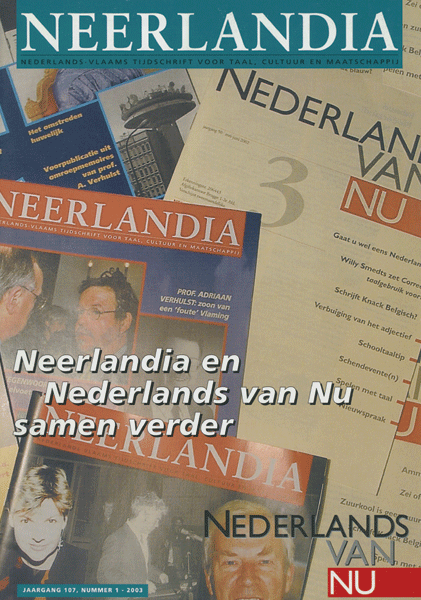 Neerlandia/Nederlands van Nu. Jaargang 107