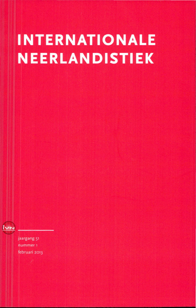 Internationale Neerlandistiek. Jaargang 2013