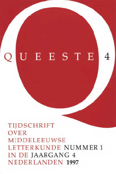 Queeste. Tijdschrift over middeleeuwse letterkunde in de Nederlanden. Jaargang 1997