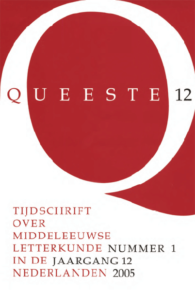 Queeste. Tijdschrift over middeleeuwse letterkunde in de Nederlanden. Jaargang 2005
