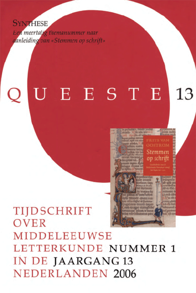 Queeste. Tijdschrift over middeleeuwse letterkunde in de Nederlanden. Jaargang 2006
