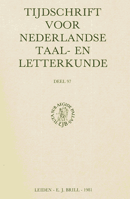 Tijdschrift voor Nederlandse Taal- en Letterkunde. Jaargang 97