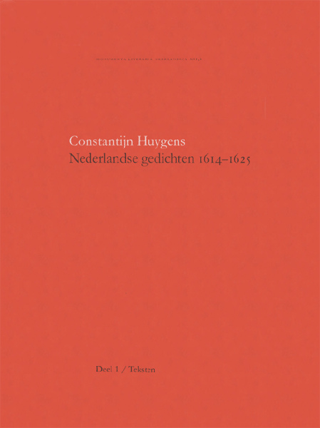 Nederlandse gedichten 1614-1625. Deel 1. Teksten