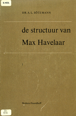 De structuur van Max Havelaar